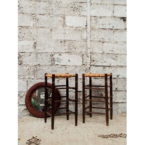 Paire de tabourets de bar n°113