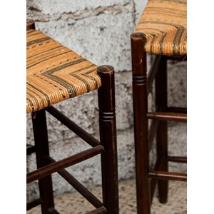 Paire de tabourets de bar n°113