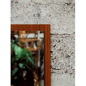 Miroir rétroviseur en bois n°825