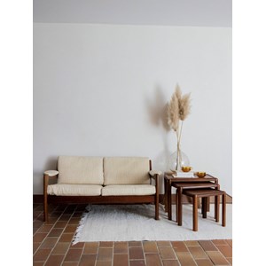 Clara, la banquette en teck massif n°67