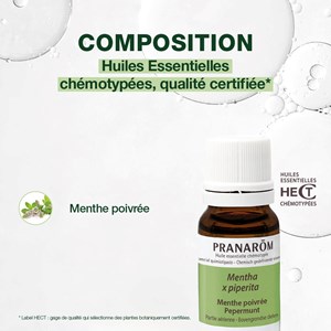 Pranarom - huile essentielle de menthe poivrée