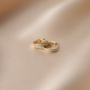 Boucles d'oreilles éternité