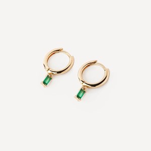 Boucles d'oreilles etna Bleu