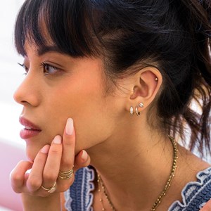 Boucles d'oreilles intuition Argent