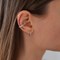 Boucles d'oreilles ondulation Argent