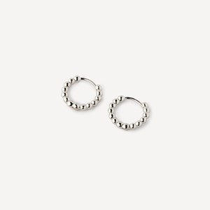 Boucles d'oreilles ondulation Argent