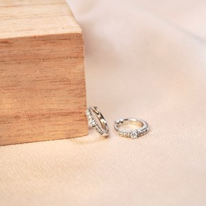 Boucles d'oreilles pureté