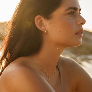 Boucles d'oreilles torsade