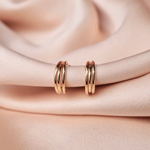 Boucles d'oreilles trio