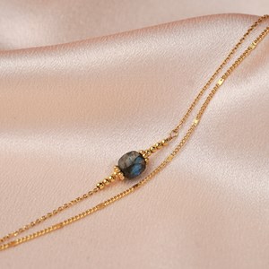 Bracelet sablé Gris