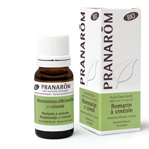 Pranarom - huile essentielle de romarin à cinéole - bio - 10 ml