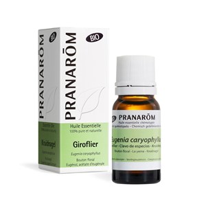 Pranarom - huile essentielle de giroflier - bio - 10 ml