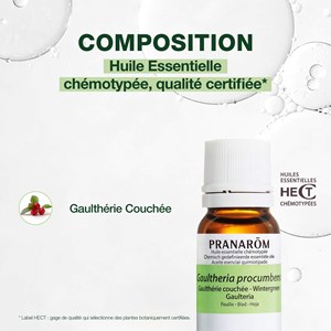 Pranarom - huile essentielle de gaulthérie couchée