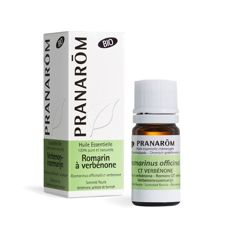 Pranarom - huile essentielle de romarin à verbénone - bio - 5 ml