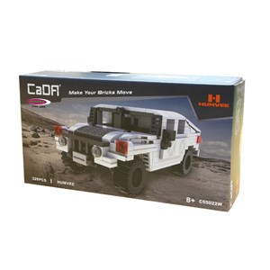 Cada humvee 1:24 blanc bricks