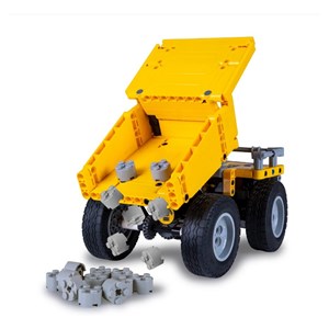 Cada camion benne bricks jaune