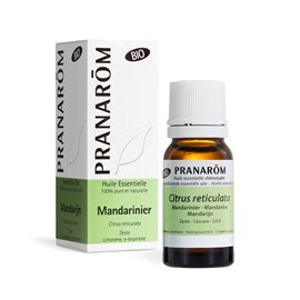 Pranarom - huile essentielle de mandarinier - bio - 10 ml