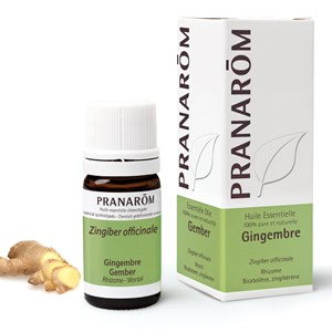 Pranarom - huile essentielle de gingembre - 5 ml