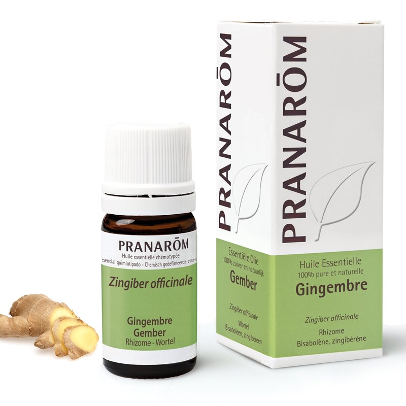 Pranarom - huile essentielle de gingembre - 5 ml