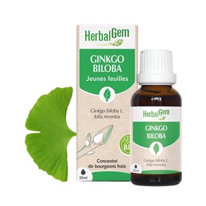 Herbalgem - bourgeon de ginkgo biloba - bio
