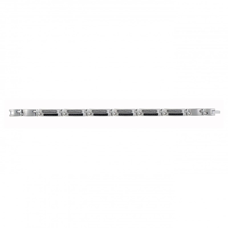 Bracelet souple malcolm en acier 316l