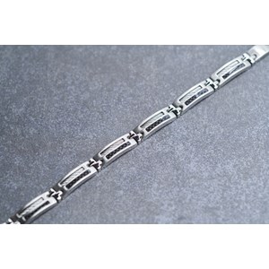 Bracelet souple malcolm en acier 316l