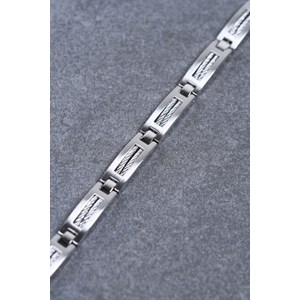 Bracelet souple oliver en acier 316l