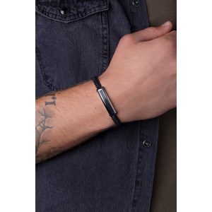 Gourmette léon en acier 316l