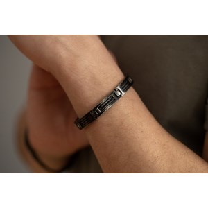 Bracelet souple sohan en acier 316l