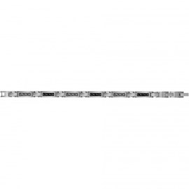 Bracelet souple clovis en acier 316l