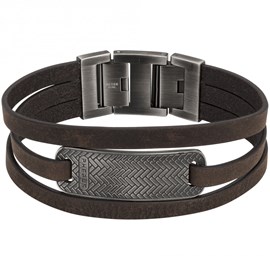 Bracelet souple amos en pvd