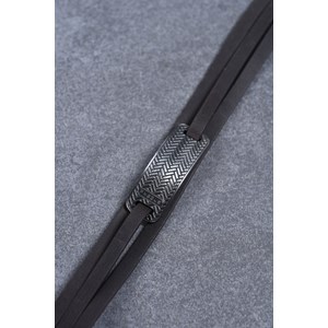 Bracelet souple amos en pvd