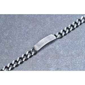 Gourmette habib en acier 316l