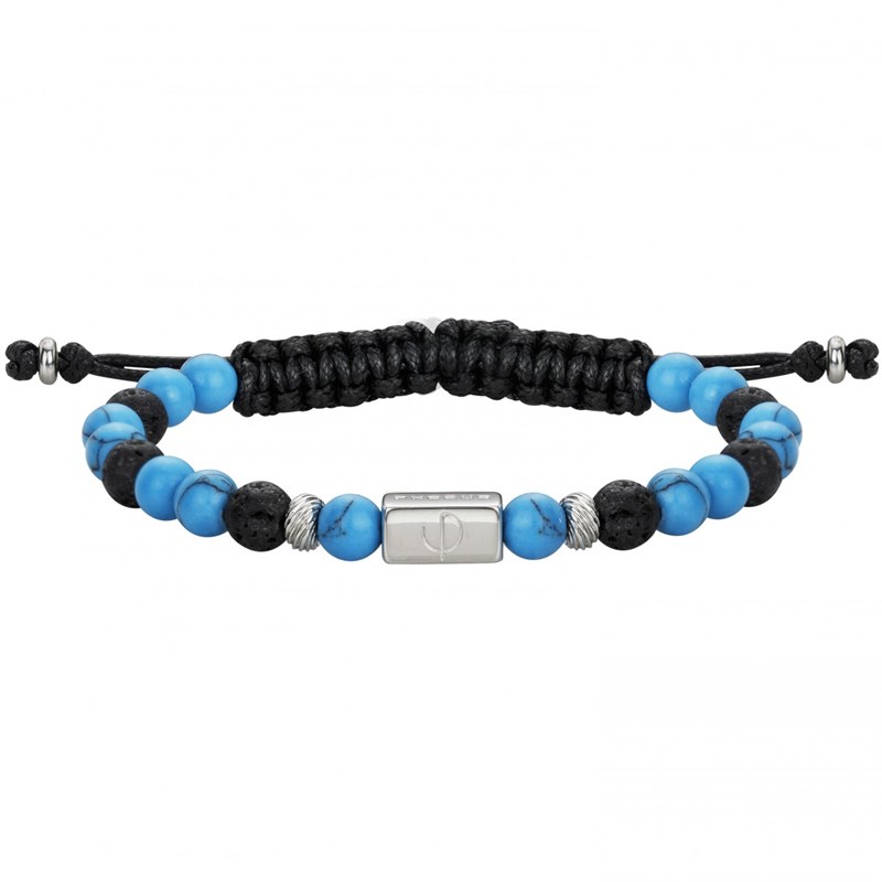 Bracelet souple dan en acier 316l avec turquoise bleu turquoise