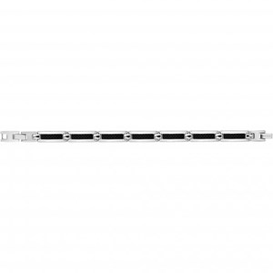 Bracelet souple elias en acier 316l avec