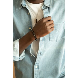 Bracelet souple gianni en acier 316l