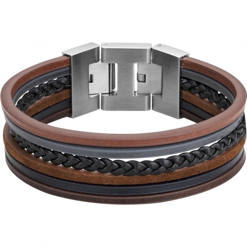 Phébus Bijoux - Bracelet souple estevan en acier 316l