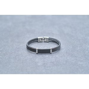 Bracelet semi-rigide adama en acier 316l