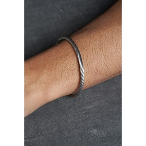 Bracelet semi-rigide melvil en acier 316l