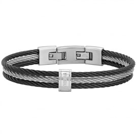Bracelet rigide liam en acier 316l