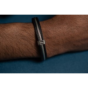 Bracelet rigide liam en acier 316l