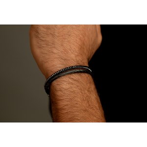 Bracelet rigide maël en acier 316l