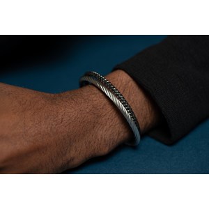 Bracelet rigide maël en acier 316l