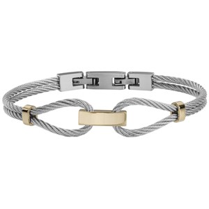 Bracelet rigide gaël en acier 316l