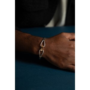 Bracelet rigide gaël en acier 316l