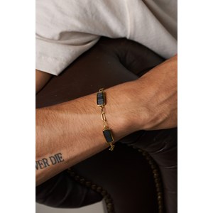 Bracelet léandre en acier