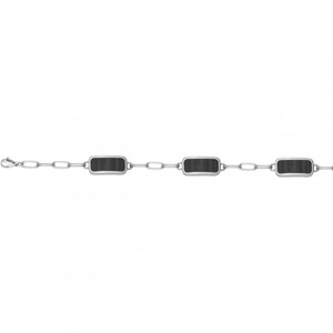 Bracelet léandre en acier