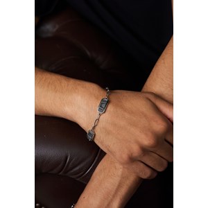 Bracelet léandre en acier