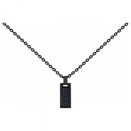 Plaque sur chaîne stanislas en acier 316l