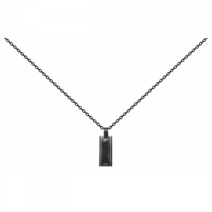 Plaque sur chaîne sasha en acier 316l